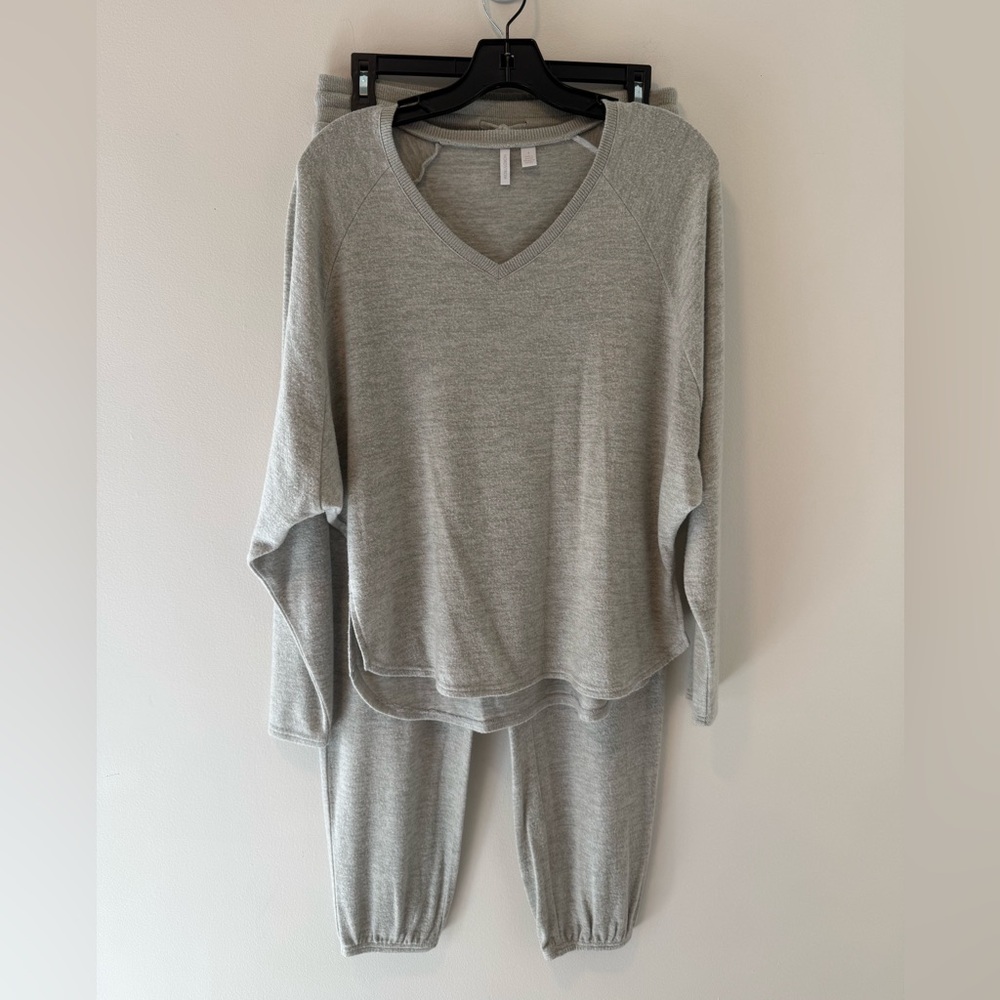 Nordstrom Grey Womens Lounge Set Size M #Lux-J